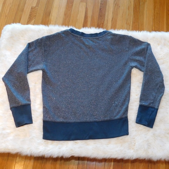 True Religion Glittery Navy Blue Pull-Over/Sweater - Picture 3 of 6